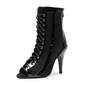 Black Dance Boots Best Shoes for Heels Dance Class