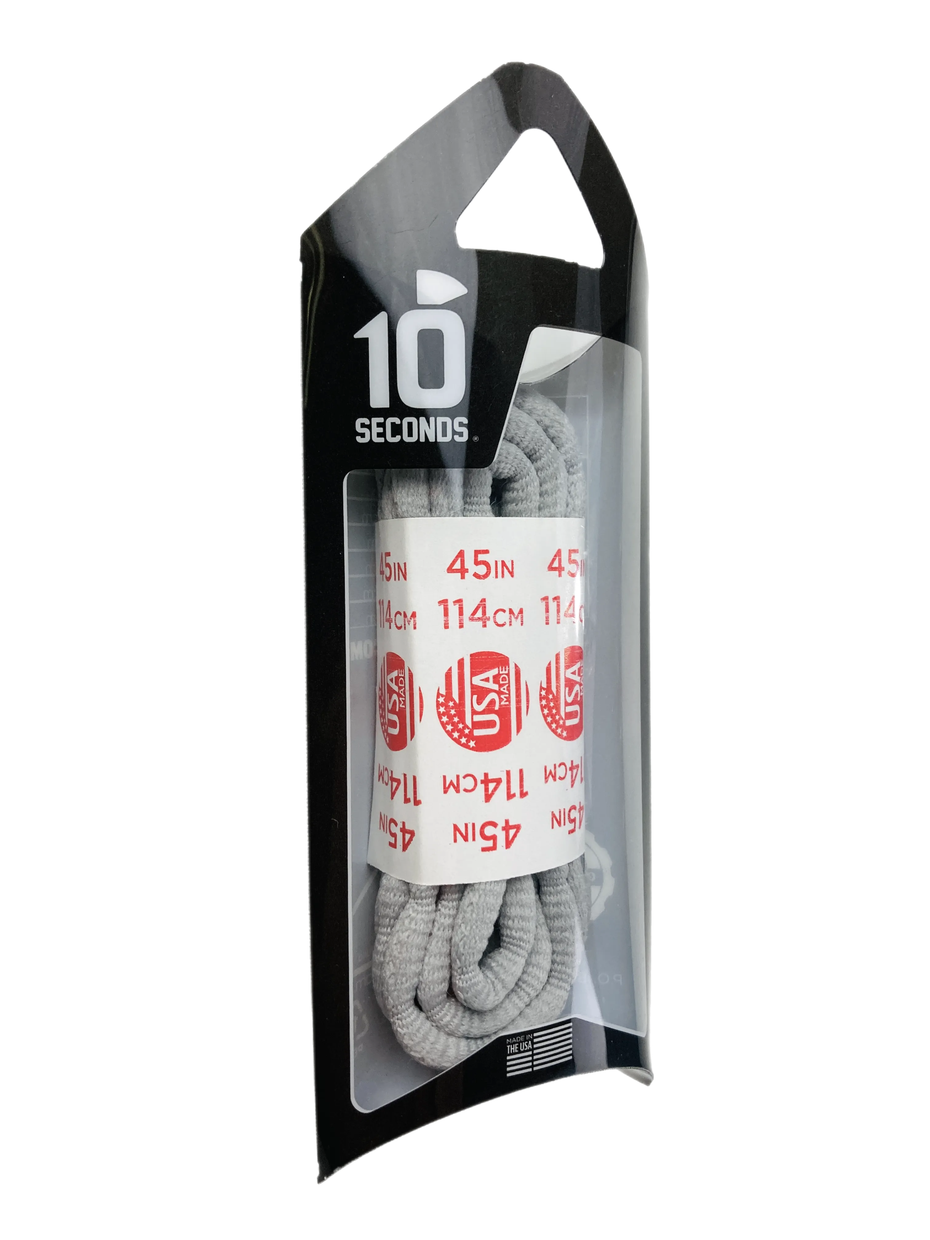 10 Seconds ® Athletic Bubble Laces | Silver