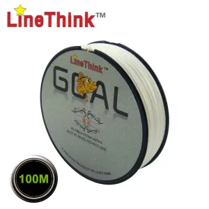 100M Brand LineThink GOAL Japan Quality Multifilament 100% PE Braided Fishing Line Fishing Braid  Free Shipping