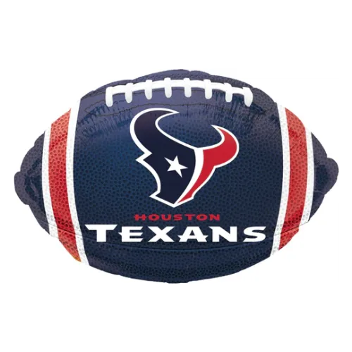 17" Anagram Houston Texans NFL Football Foil Balloon | Buy 5 Or More Save 20%