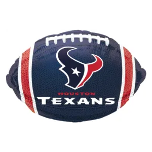 17" Anagram Houston Texans NFL Football Foil Balloon | Buy 5 Or More Save 20%