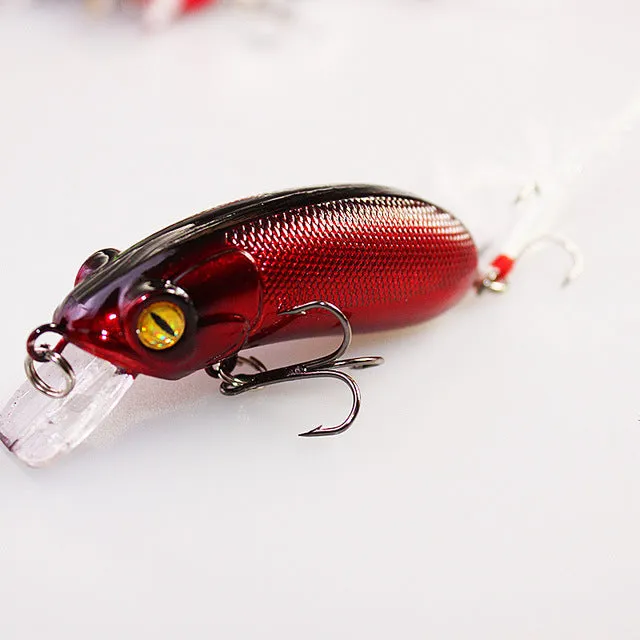 1Pcs 6cm 10g Fishing Lures Crank bait Swimming Crank Baits Artificial Swim bait Wobblers Fish Tackle YE-244