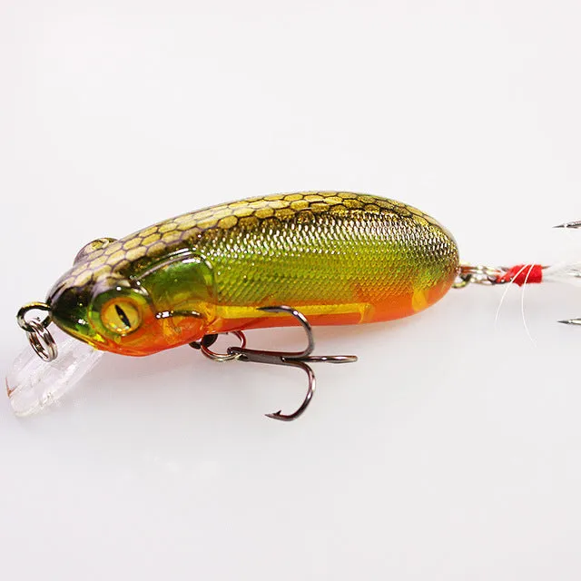 1Pcs 6cm 10g Fishing Lures Crank bait Swimming Crank Baits Artificial Swim bait Wobblers Fish Tackle YE-244