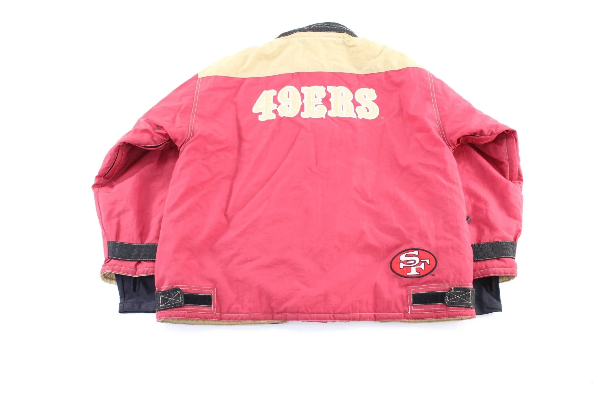 90's San Francisco 49ers Embroidered Champion Zip Up Jacket