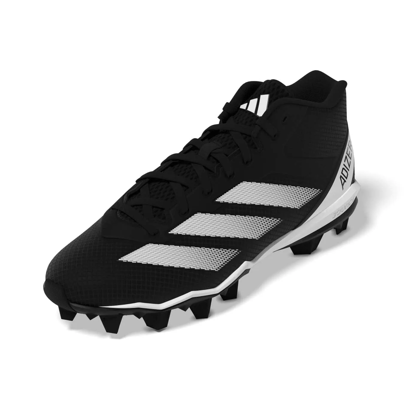 Adidas adizero Impact.2 Black/White Molded  Football Cleats