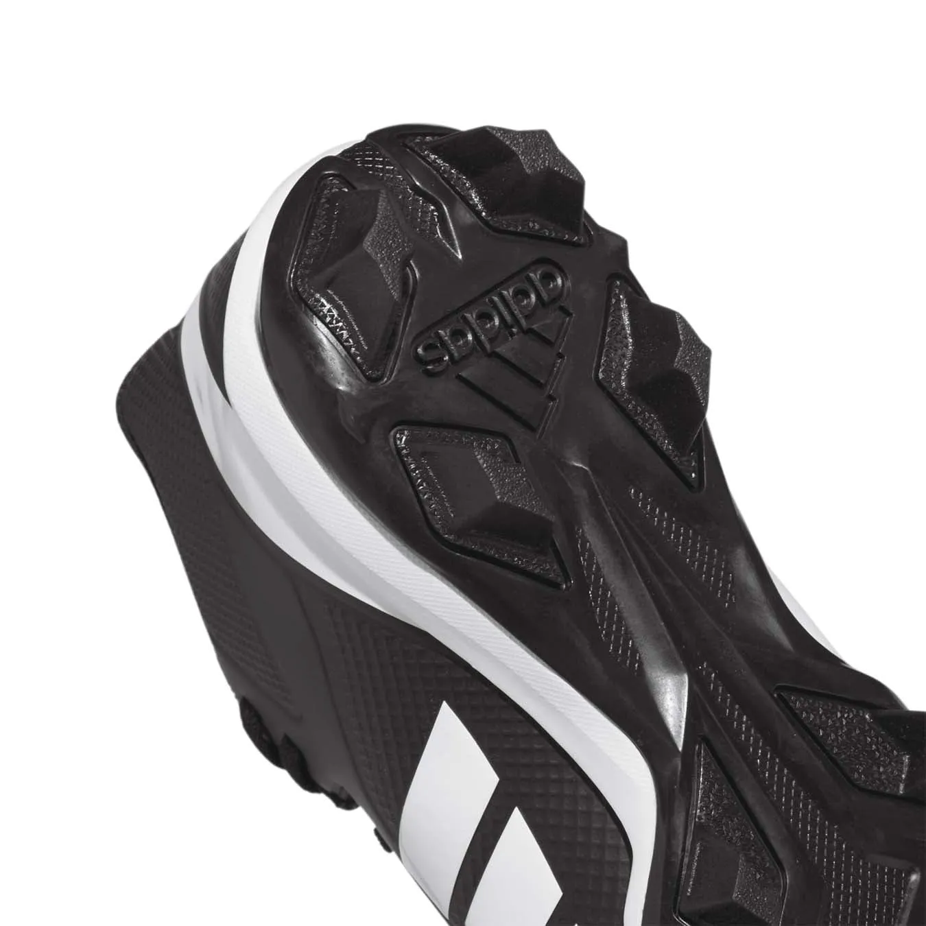 Adidas adizero Impact.2 Black/White Molded  Football Cleats