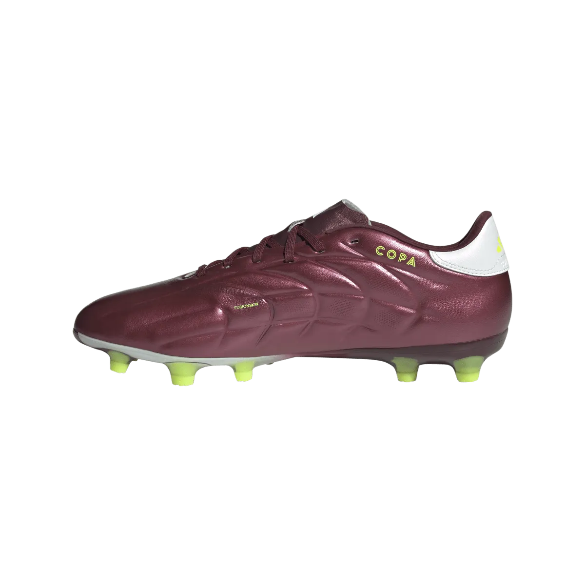 adidas Copa Pure 2 Pro FG Adult Soccer Cleats IE7490 Burgundy/White/Neon Green