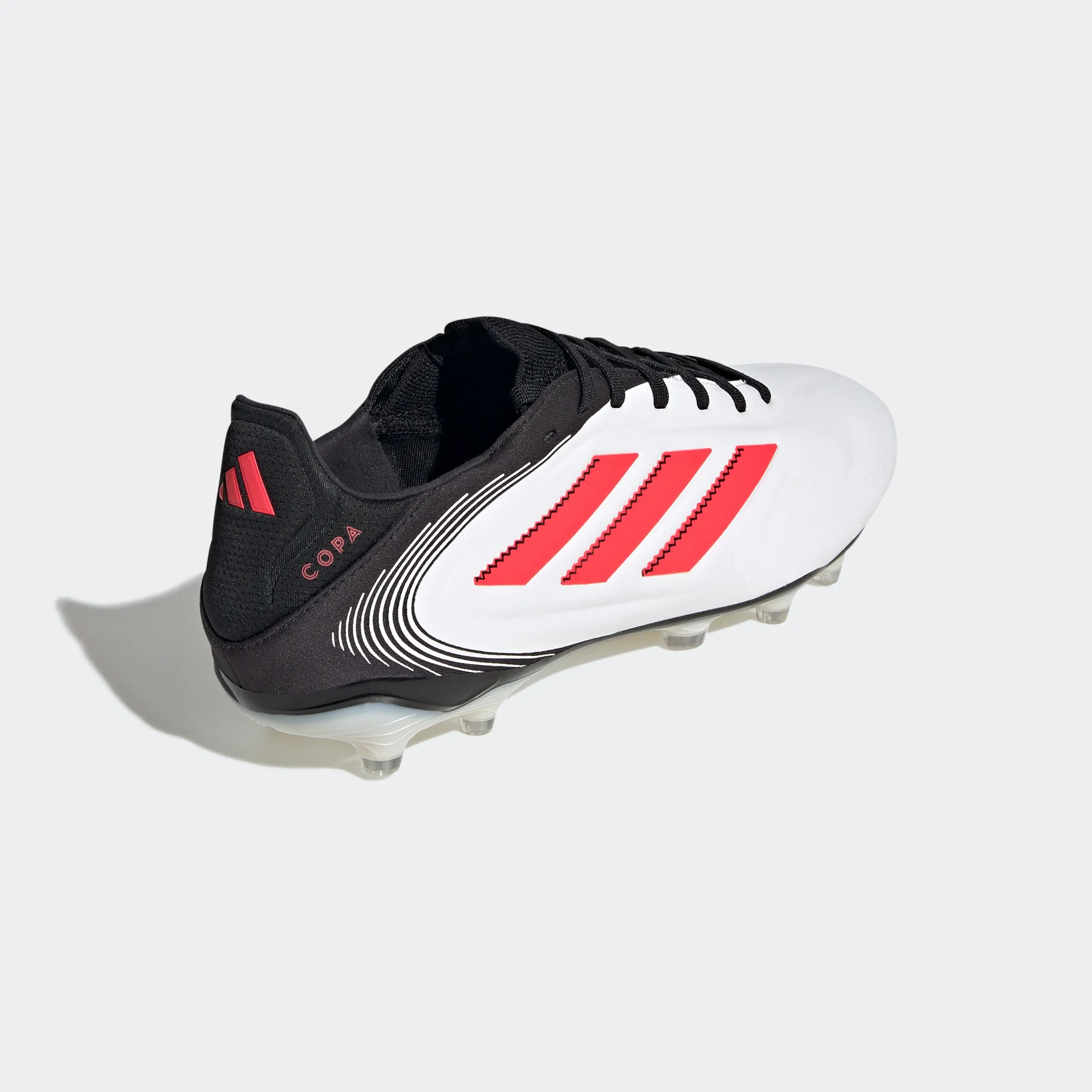 adidas Copa Pure III Pro FG Soccer Cleats White Red