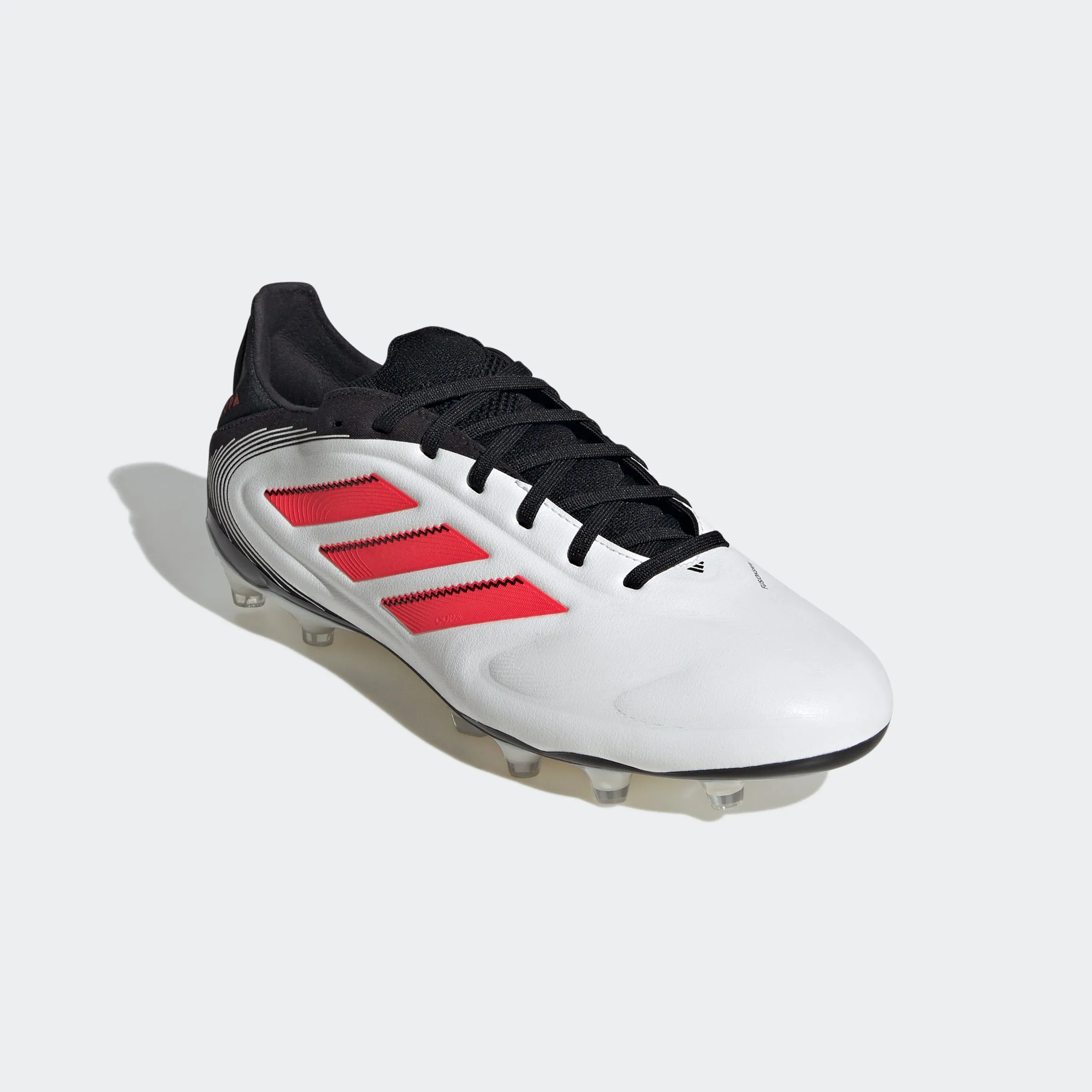 adidas Copa Pure III Pro FG Soccer Cleats White Red