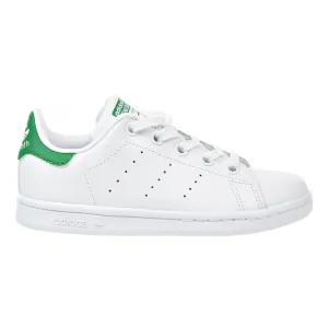 Adidas Originals Stan Smith Preschool Unisex Shoes White/Green