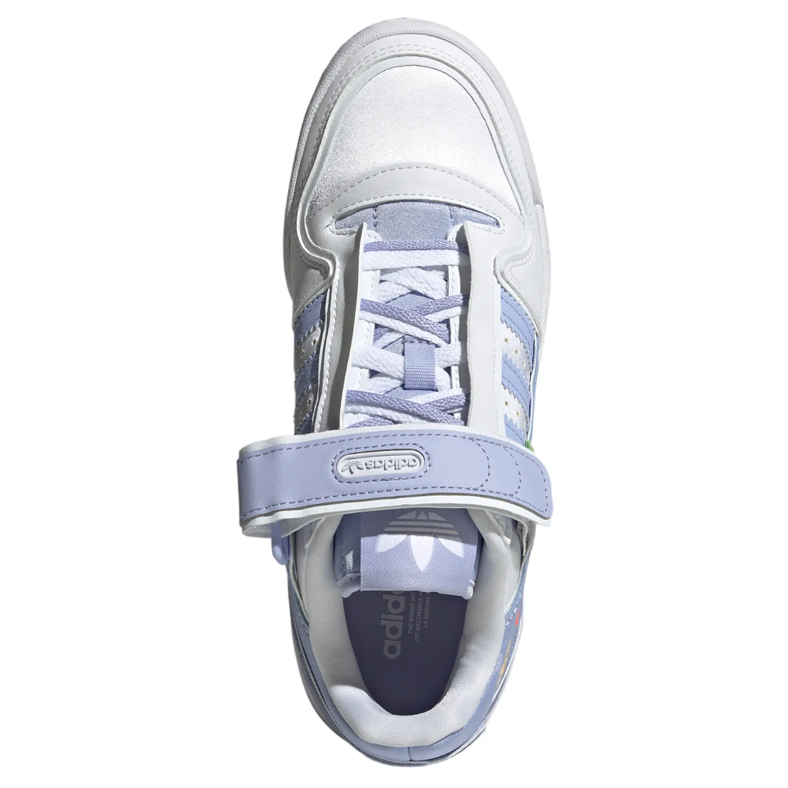 adidas Originals Womens Forum Plus Trainers - White / Violet Tone