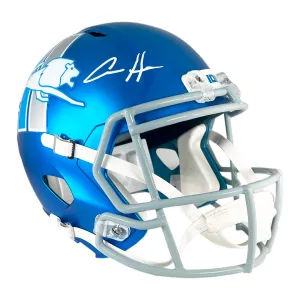 Aidan Hutchinson Signed Detroit Lions Alternate Speed Full-Size Replica Football Helmet (Beckett)