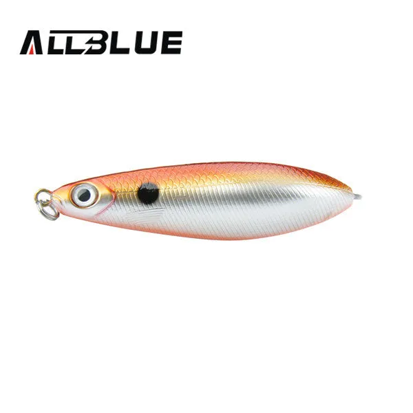 ALLBLUE Spoon Lure Minnow 8.5cm/15.5g Saltwater Anti-hitch Crankbait Snapper Hard Bait Wobblers RealSkin Painting Fishing Lure