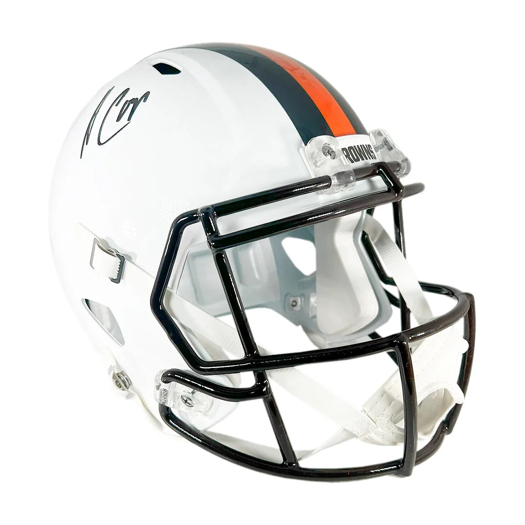 Amari Cooper Signed Cleveland Browns Alternate Speed Full-Size Replica Football Helmet (Beckett)