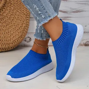 AMOZAE- -  Slip-On Lightweight Knitted Sneakers