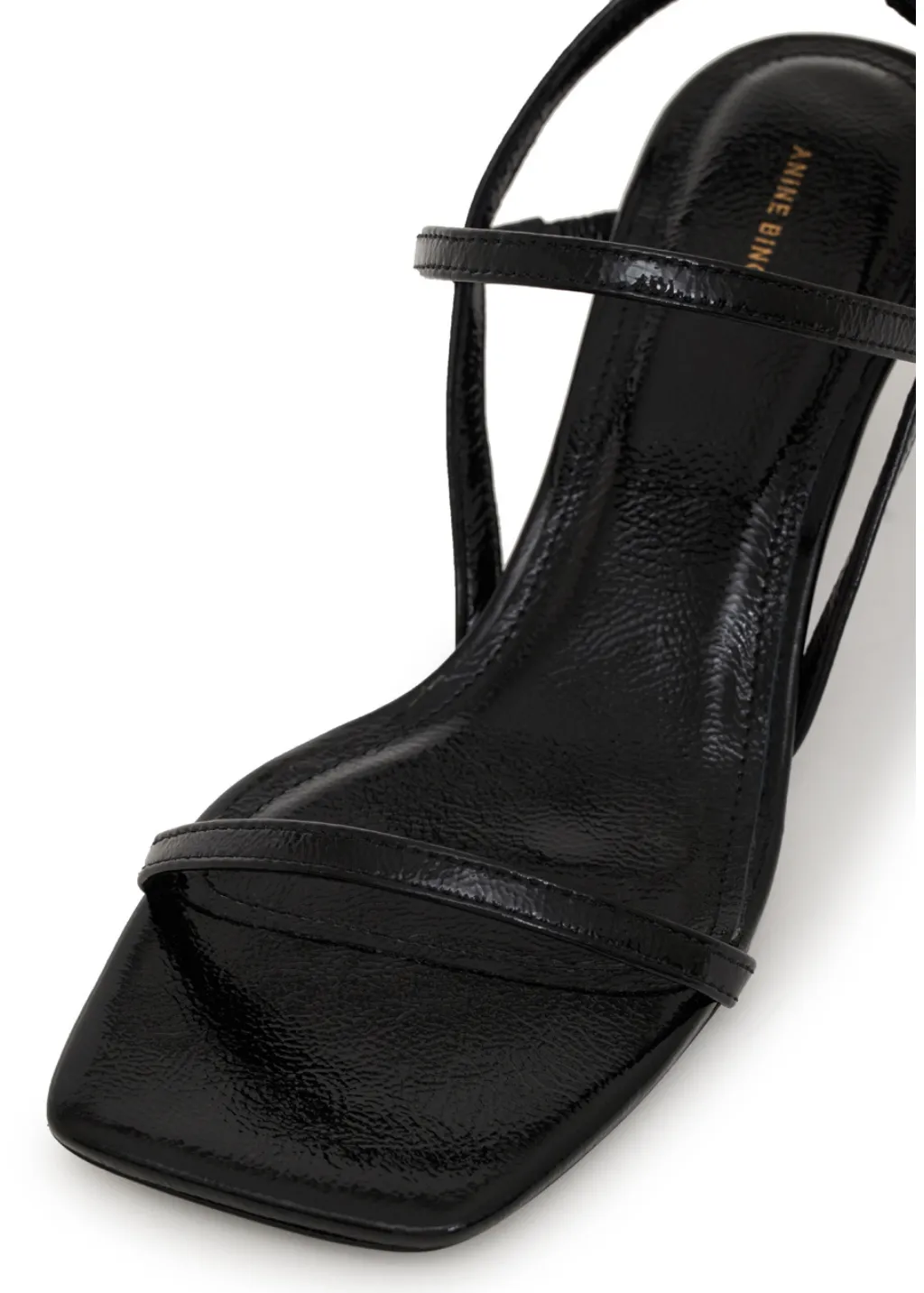 Anine Bing Hilda Sandals in Black