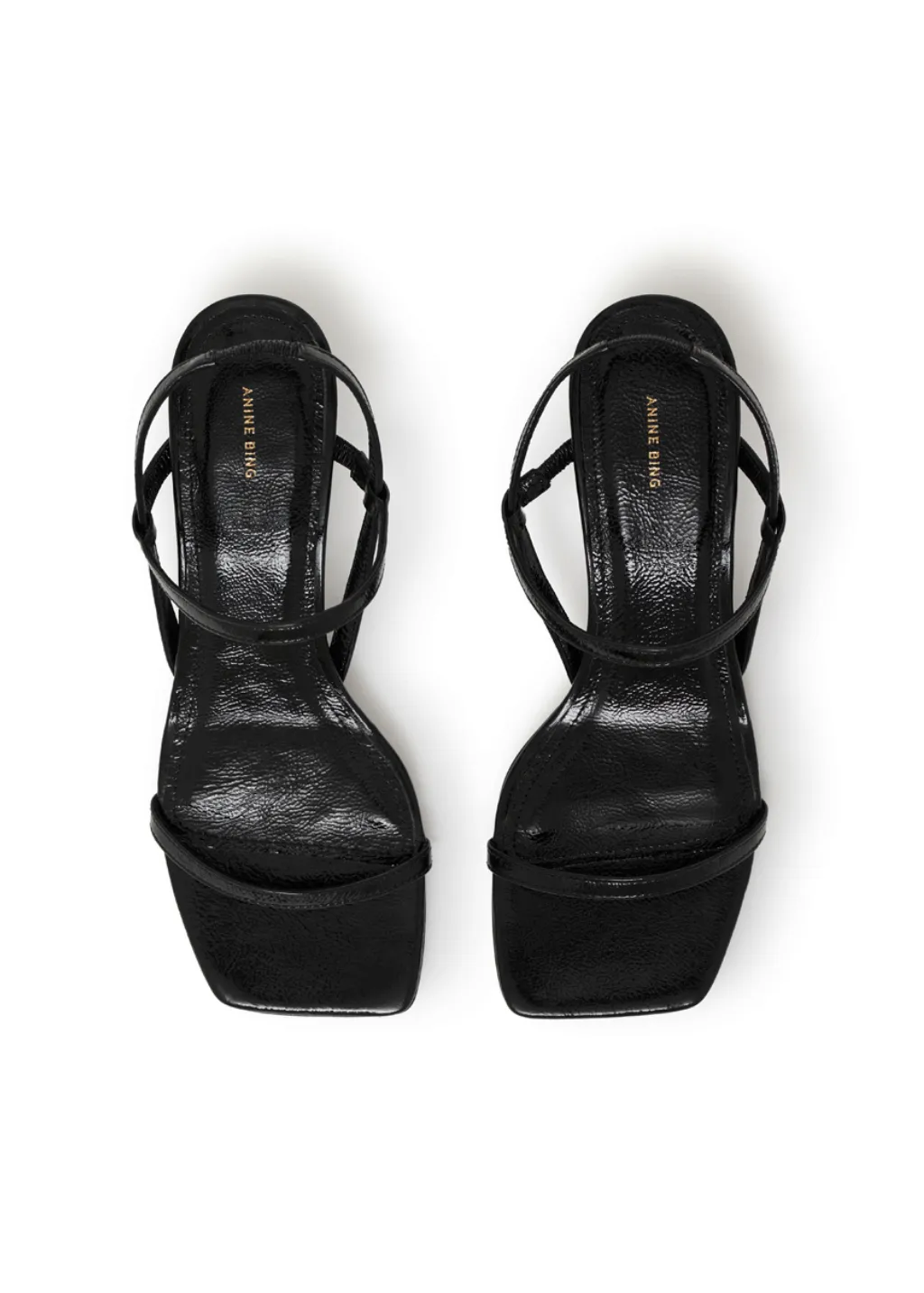 Anine Bing Hilda Sandals in Black