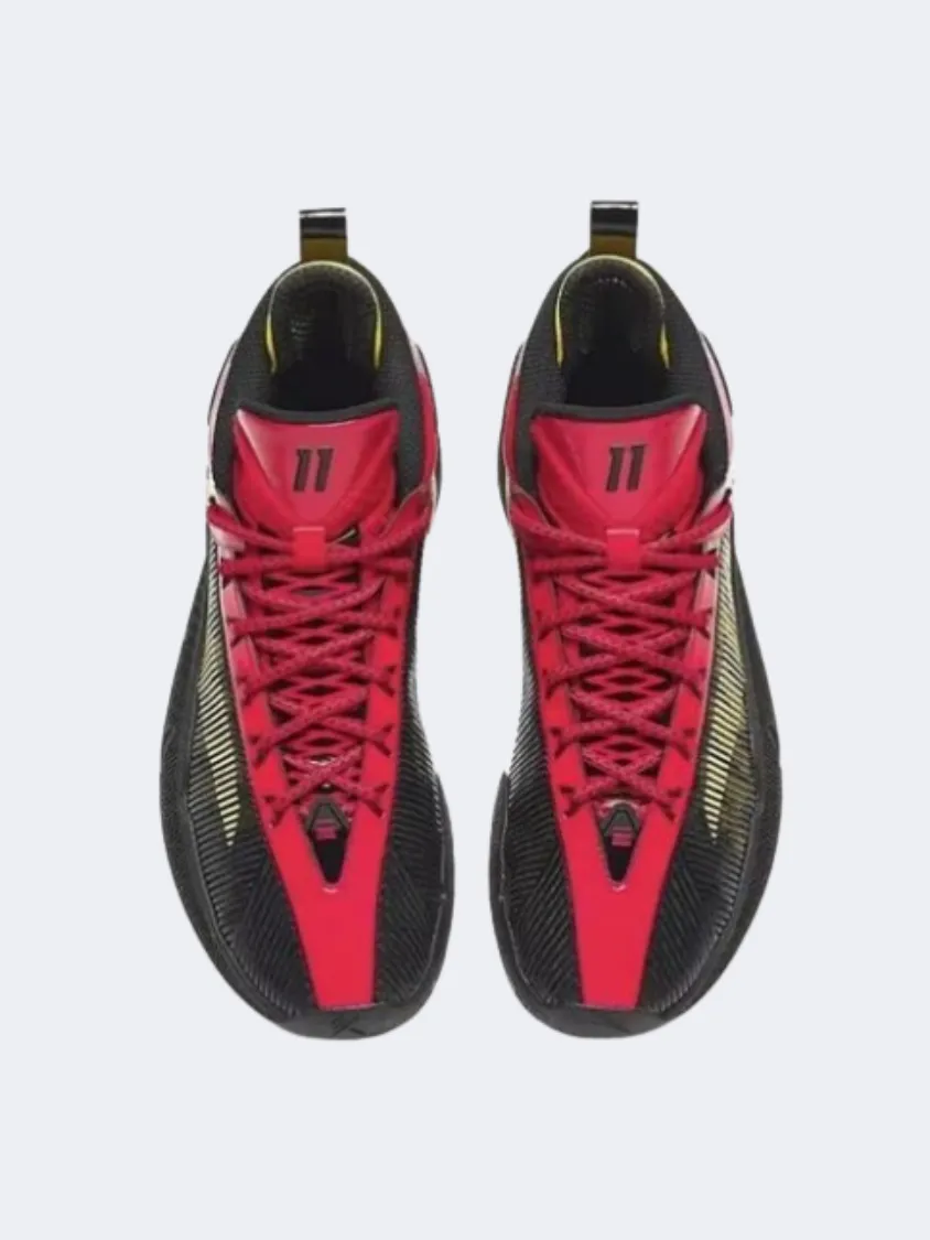 Anta Kt9 Men Basketball Shoes Black/Yellow/Red