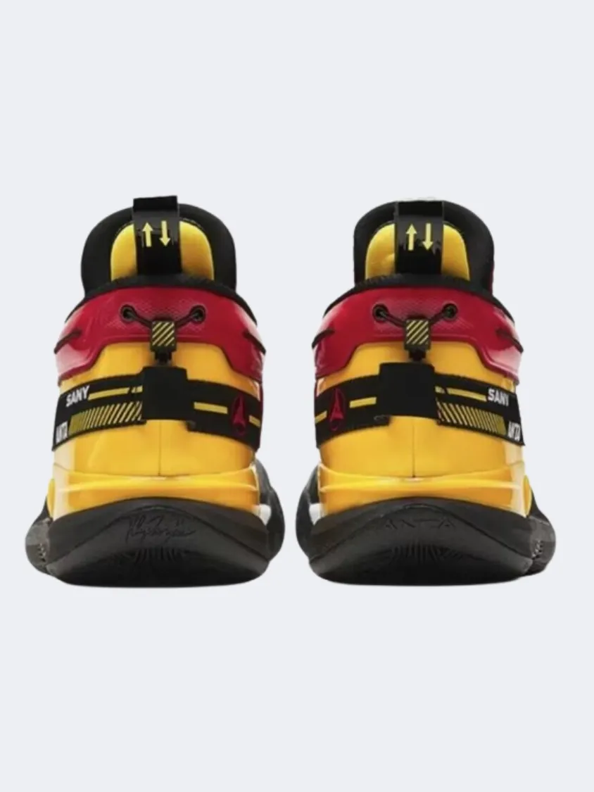 Anta Kt9 Men Basketball Shoes Black/Yellow/Red