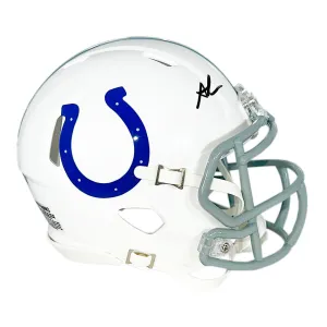 Anthony Richardson Signed Indianapolis Colts Speed Mini Football Helmet (JSA)