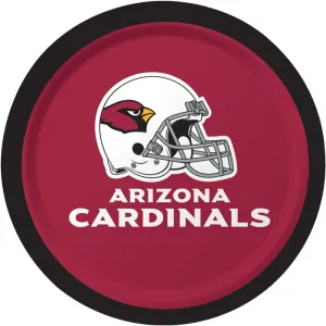 Arizona Cardinals Dessert Plates (8/Pkg)