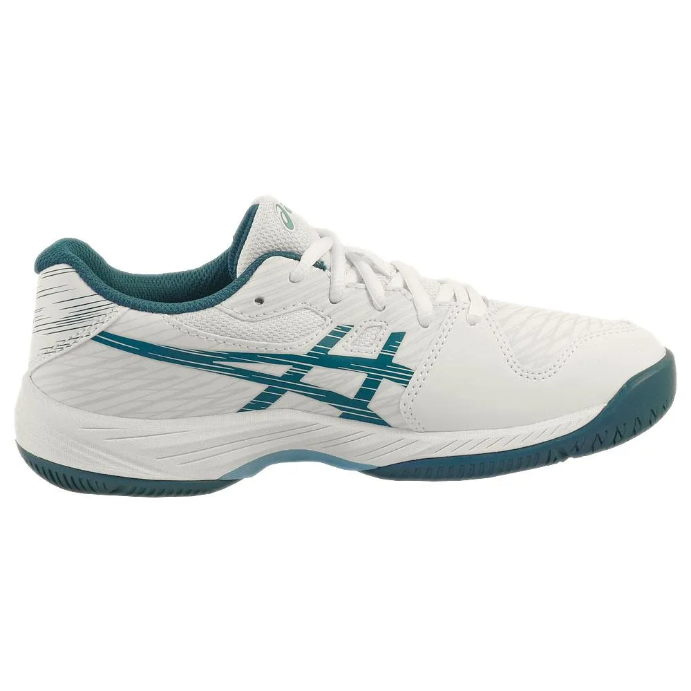 Asics Junior Gel-Game 9 GS - White/Restful Teal