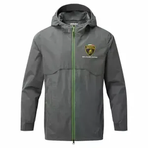 Automobili Lamborghini Squadra Corse Lightweight Travel Jacket - Gray