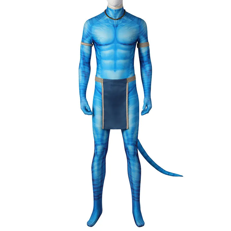 Avatar: The Way of Water 2022 Movie Jake Sully Cosplay Costume