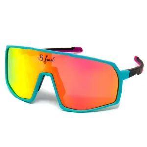 B Fresh - Sun Blockers - Black/Pink & Light Blue - Vapor Waves