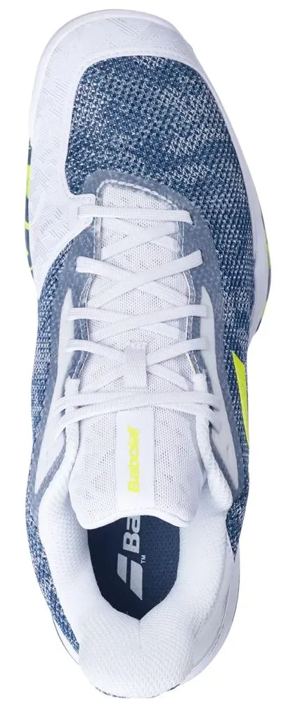 Babolat Jet Tere White/Dark Blue/Green Clay Court Unisex Tennis Shoe