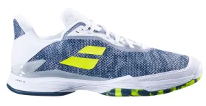 Babolat Jet Tere White/Dark Blue/Green Clay Court Unisex Tennis Shoe