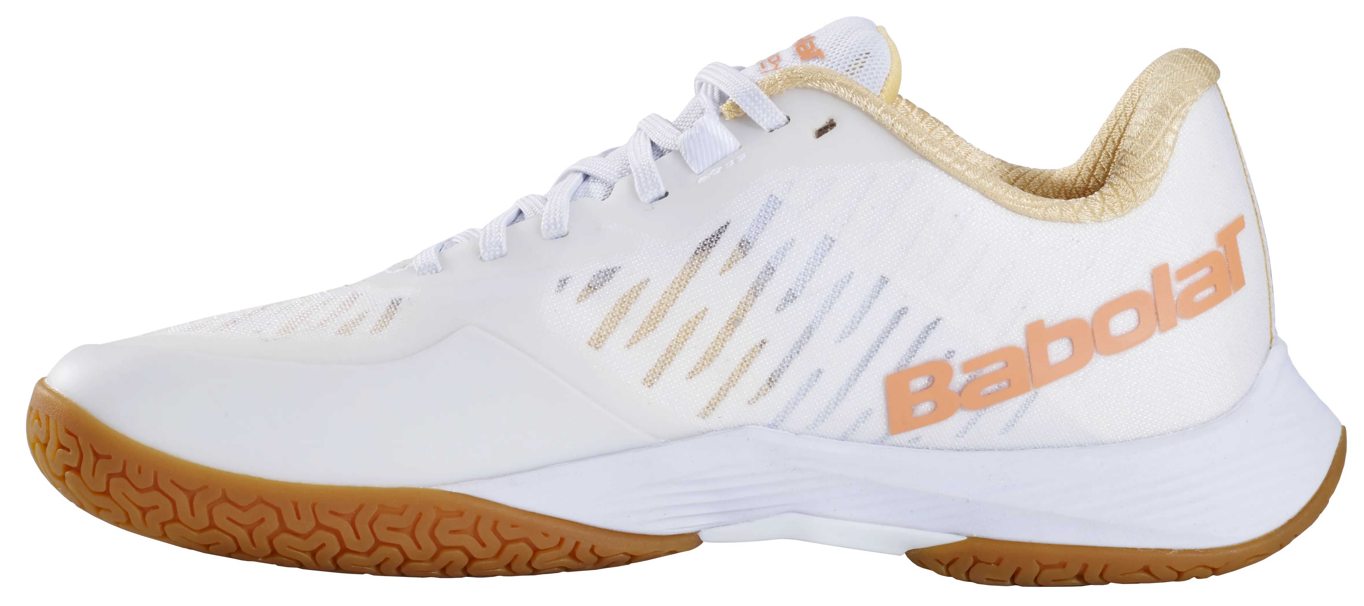 Babolat Shadow Tour 5 White/Yellow Women's Court Shoe