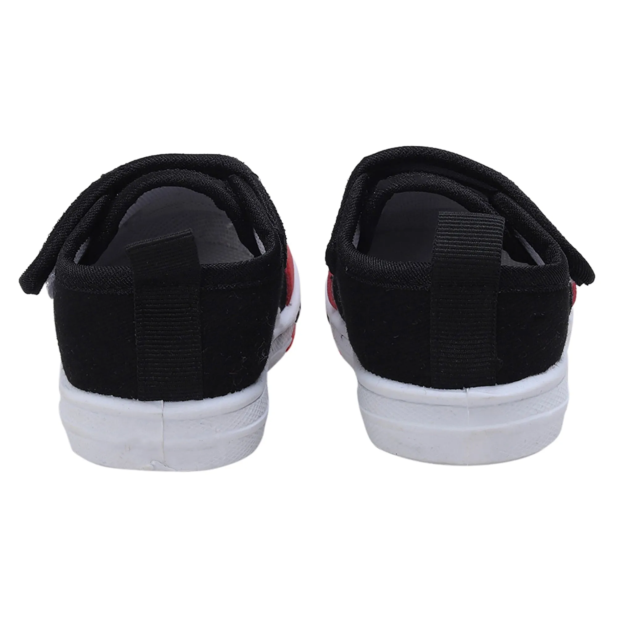 Baby Moo Blissful Bear Velcro Strap Anti-Skid Chu Chu Sound Sneakers - Black