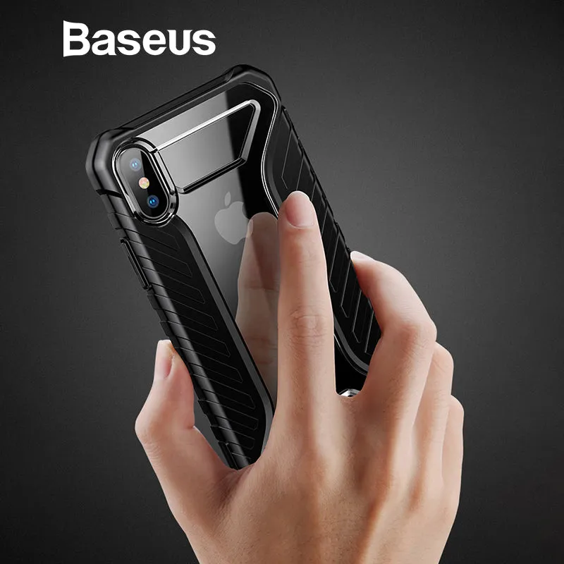 Baseus For iPhone Xs Case Durable Tire Pattern Soft Silicone Case For iPhone Xs Xs Max XR 2018 Phone Accessories Cover