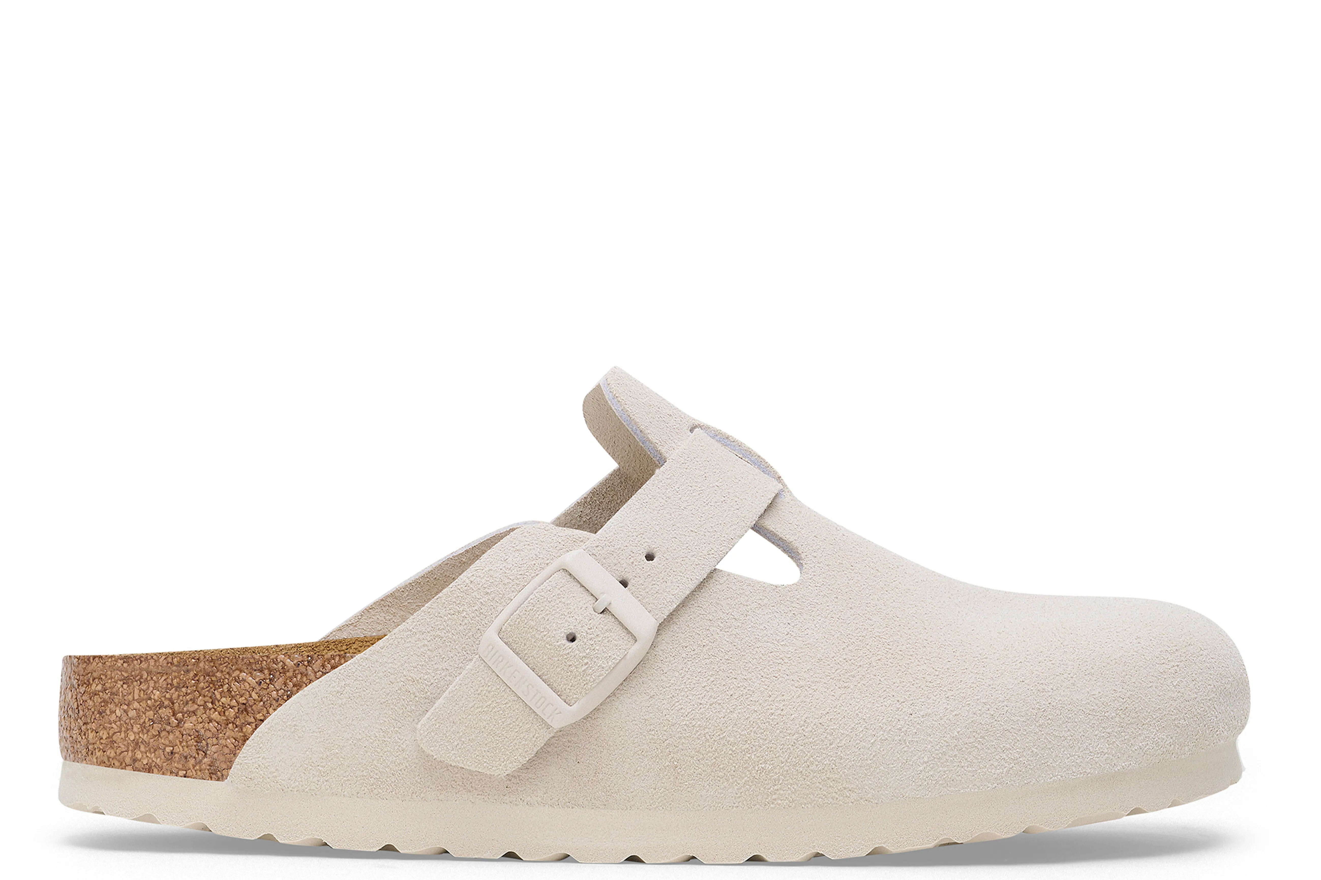 BIRKENSTOCK - BOSTON - NARROW - SUEDE NUBUCK LEATHER - SOFT FOOTBED