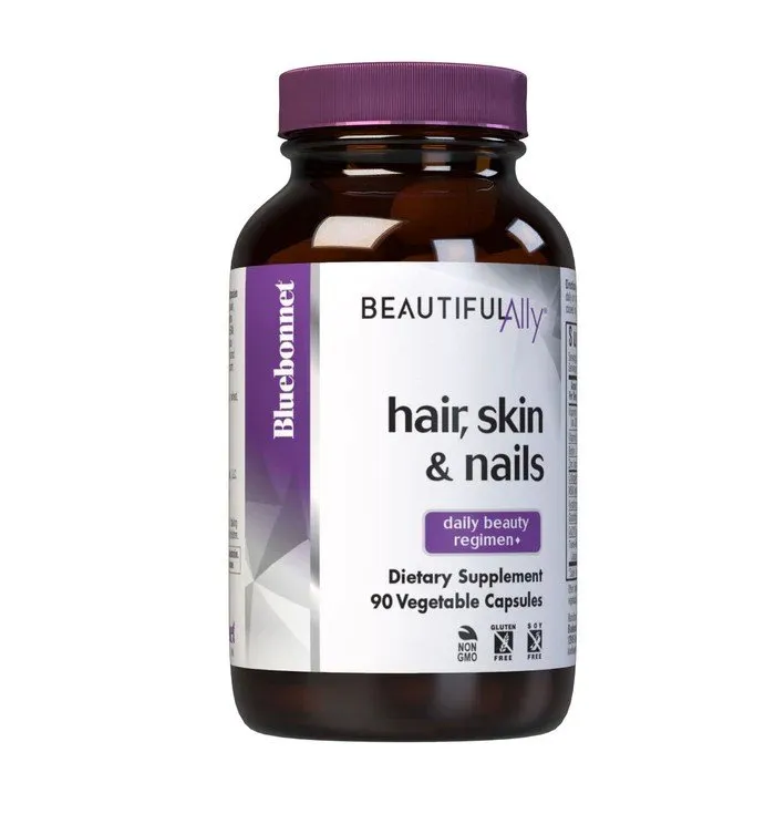 Bluebonnet Beautiful Ally Hair,Skin,& Nails 90 VegCaps