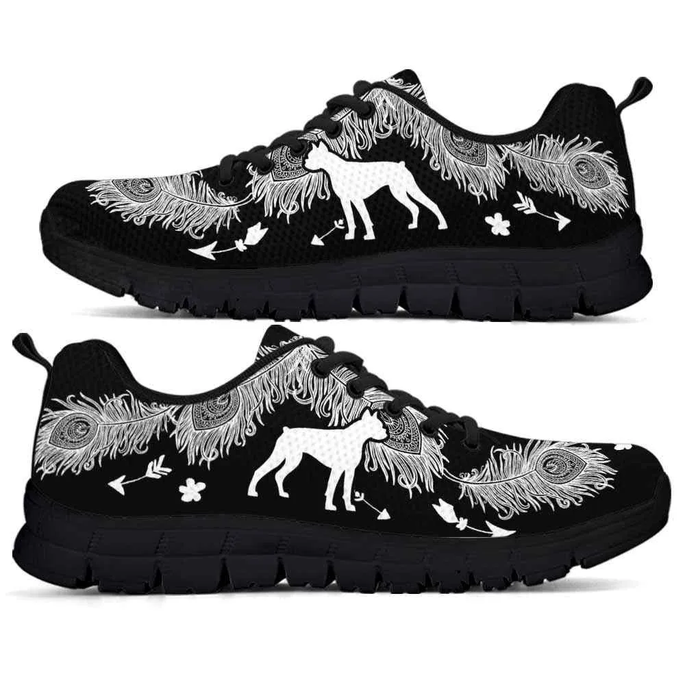 Boxer Sneaker, Boxer Dog Lovers Sneakers Running Shoes Gift Women Men Dog Mom Dog Dad, Boxer Shoes