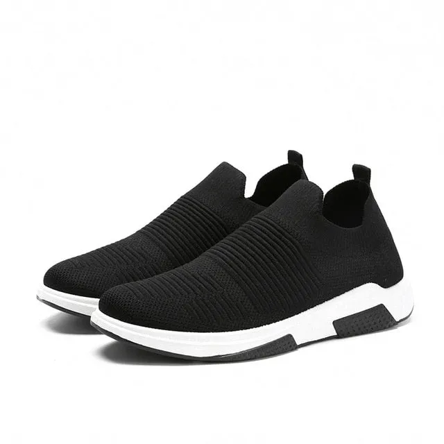 Breathable Mesh Casual Slip On Shoes