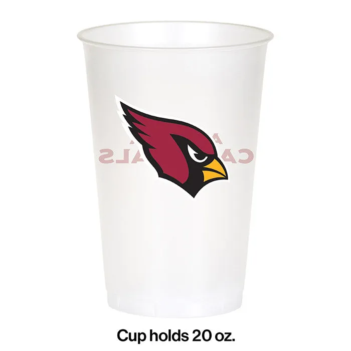 Bulk Arizona Cardinals 20 oz Plastic Cups (96 per Case)