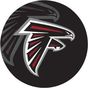 Bulk Atlanta Falcons Paper Dinner Plates (96 per Case)