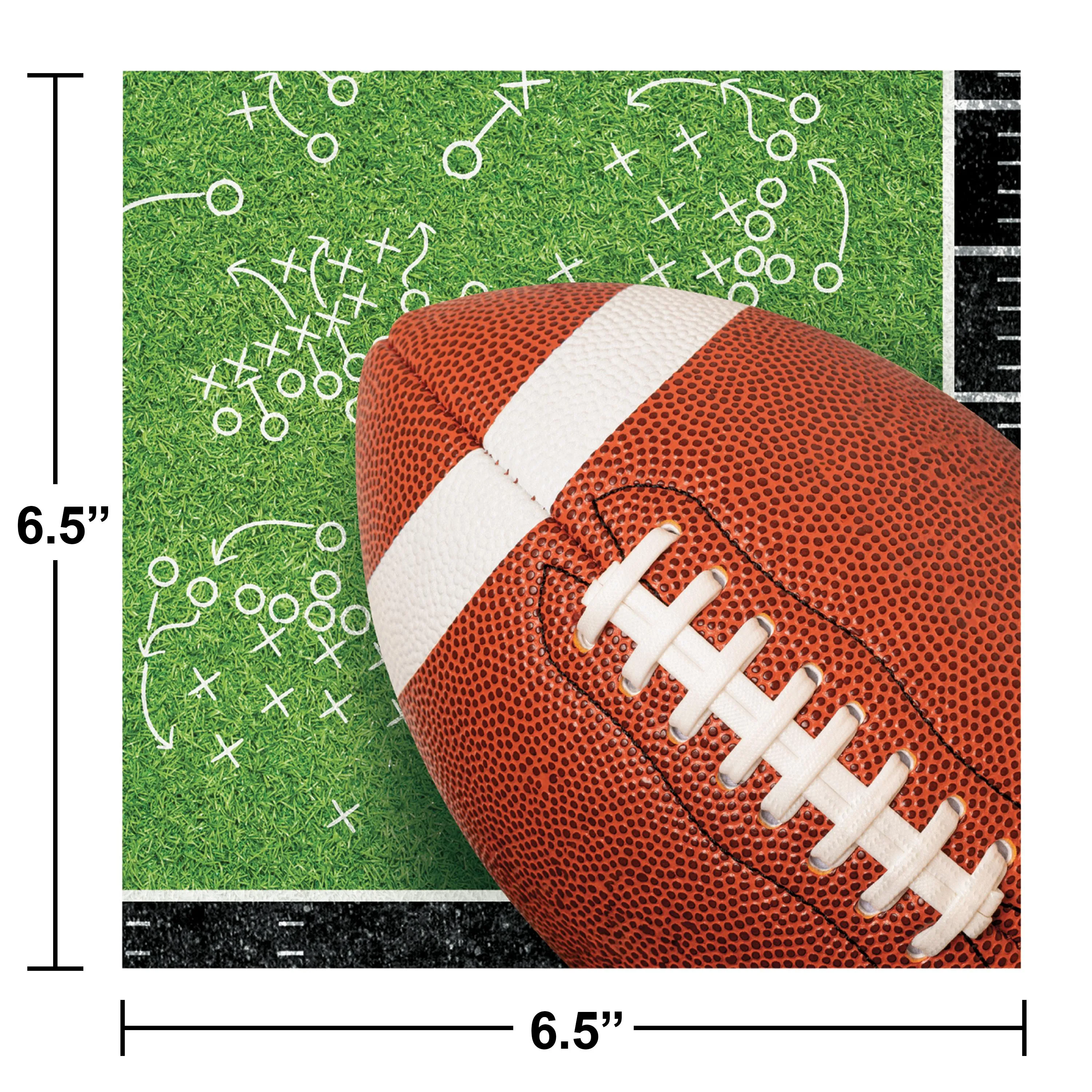 Bulk Football Kick Off 2Ply Luncheon Napkin (192 per Case)