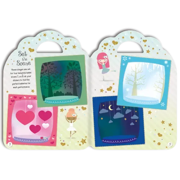 Carry-Along Sticker Activity Book: Ballerina