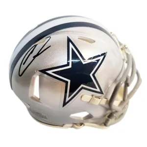 Ceedee Lamb Signed Dallas Cowboys Speed Mini Football Helmet (JSA)