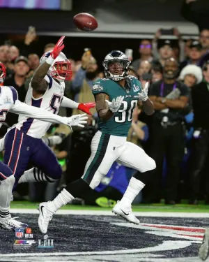 Corey Clement Touchdown Catch Super Bowl LII