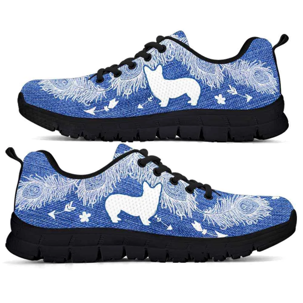 Corgi Sneaker, Corgi Dog Lovers Sneakers Running Shoes Gift Women Men, Corgi Shoes