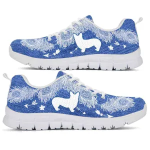 Corgi Sneaker, Corgi Dog Lovers Sneakers Running Shoes Gift Women Men, Corgi Shoes