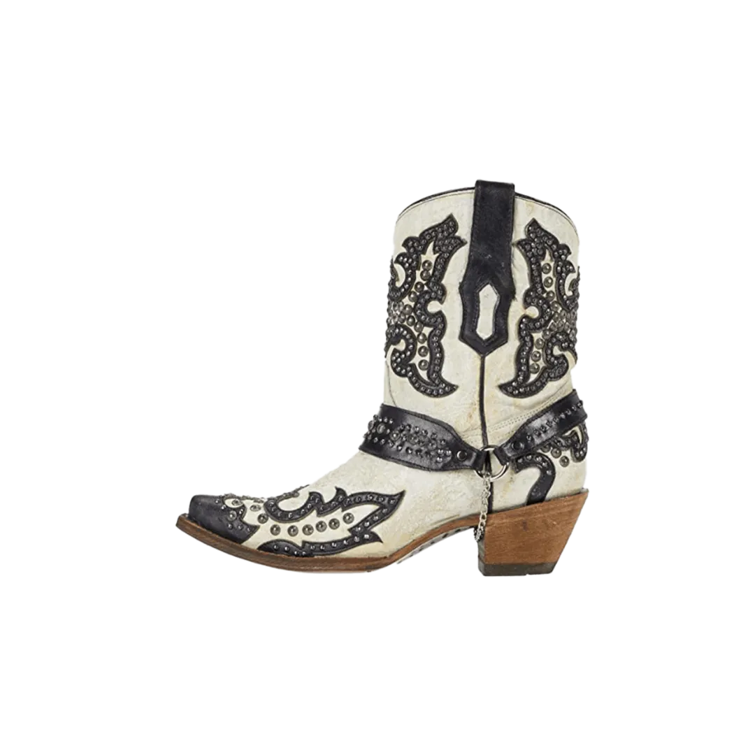 Corral Boots Women's Handcrafted White Boot