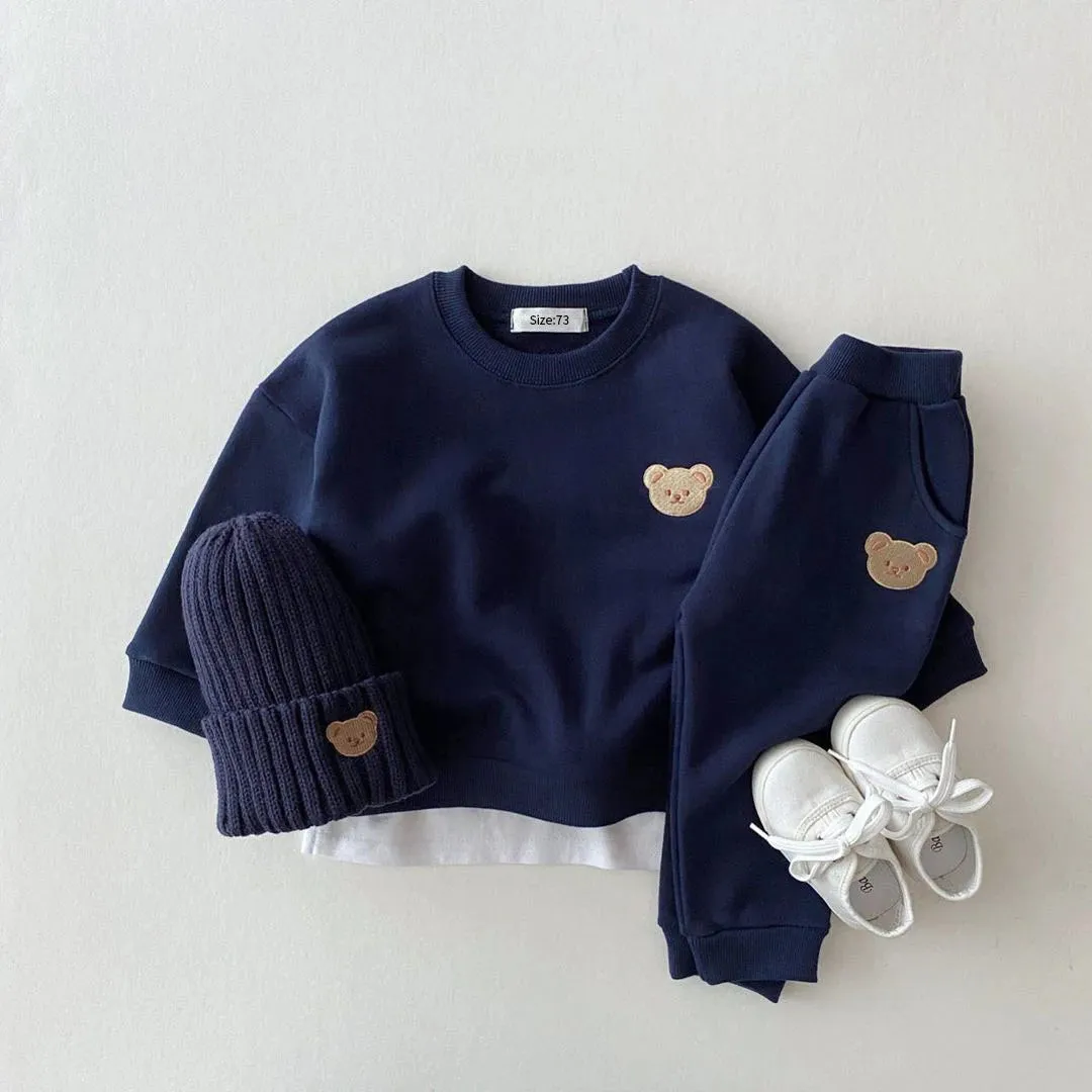 Cozy Bear Sweatsuit 2-Piece