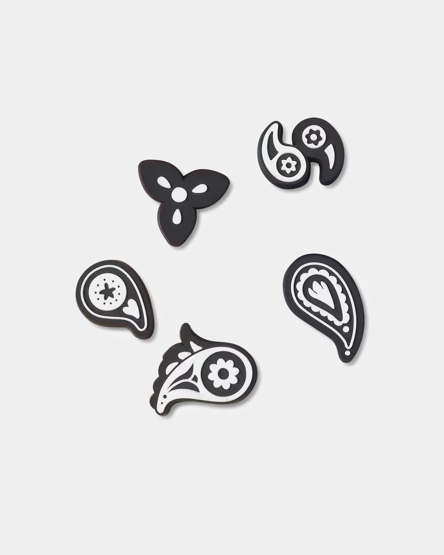 Crocs Paisley Bandana 5 Pack Jibbitz Charms Multi