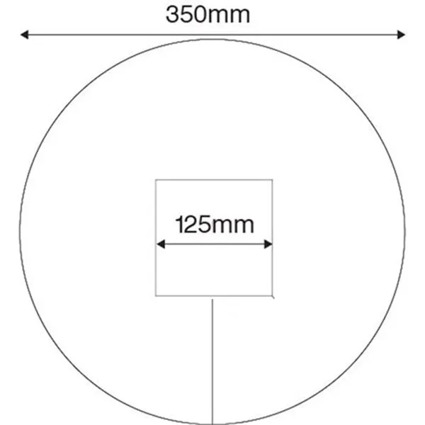 Custom Printed - HART Round Post Protector 35cm